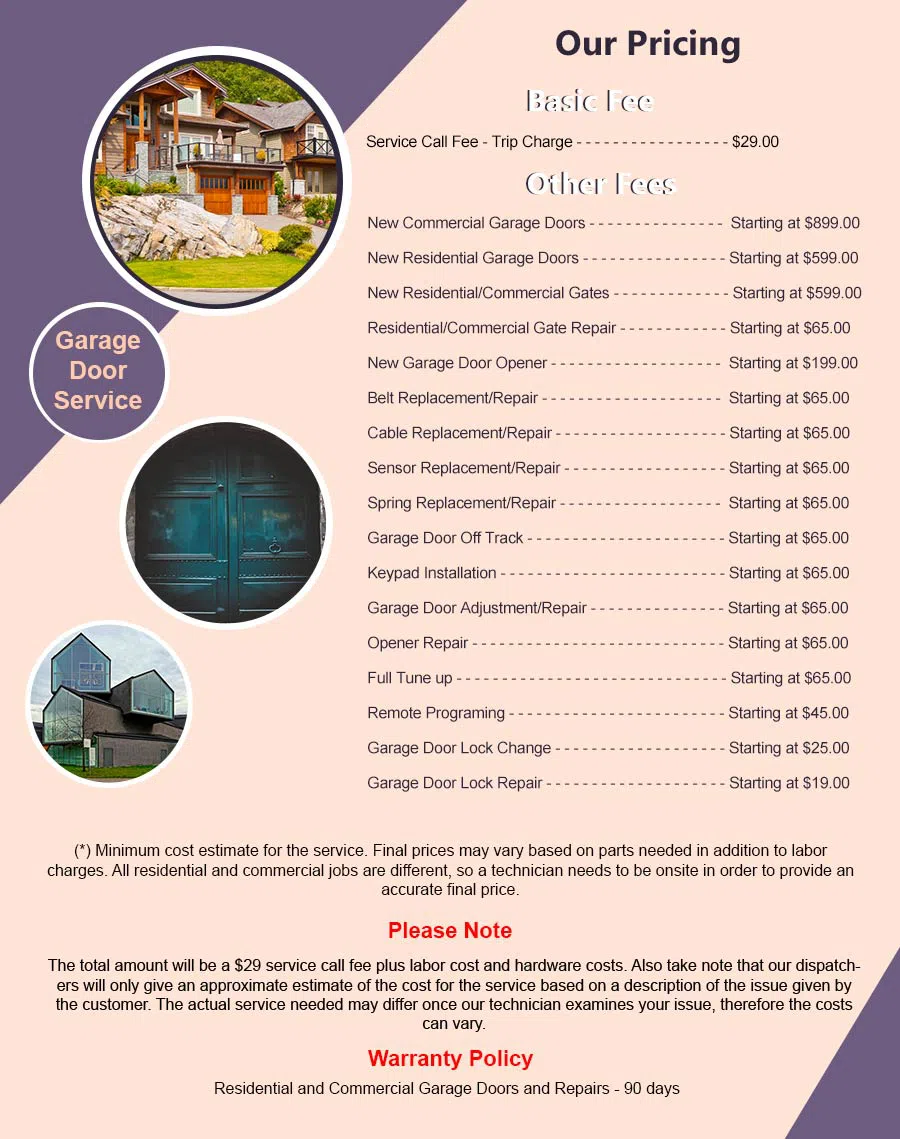 Community Garage Door Service Boulder City, NV 702-403-5932